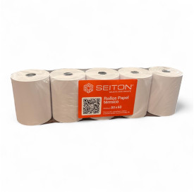 Pack x 10 Rollos de Papel Termico 80x60 