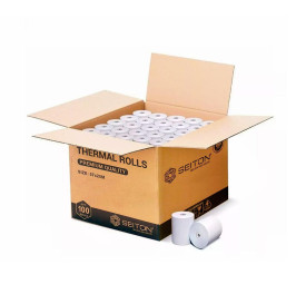 Caja x100 Rollos de Papel Termico 57x20  