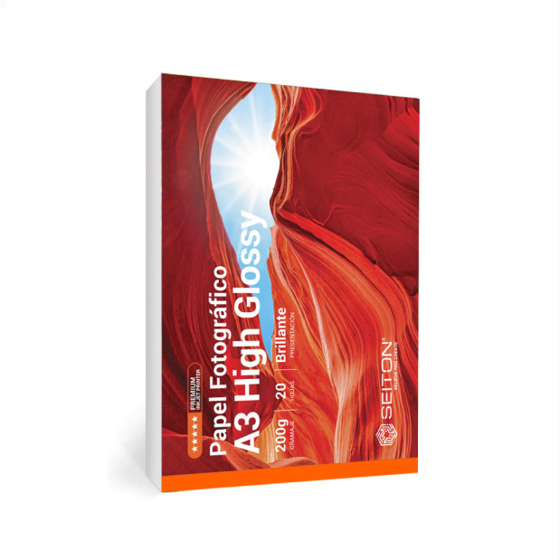 Papel Fotográfico x100 A3 HIgh Glossy Papel Fotográfico x100 A3 HIgh Glossy
