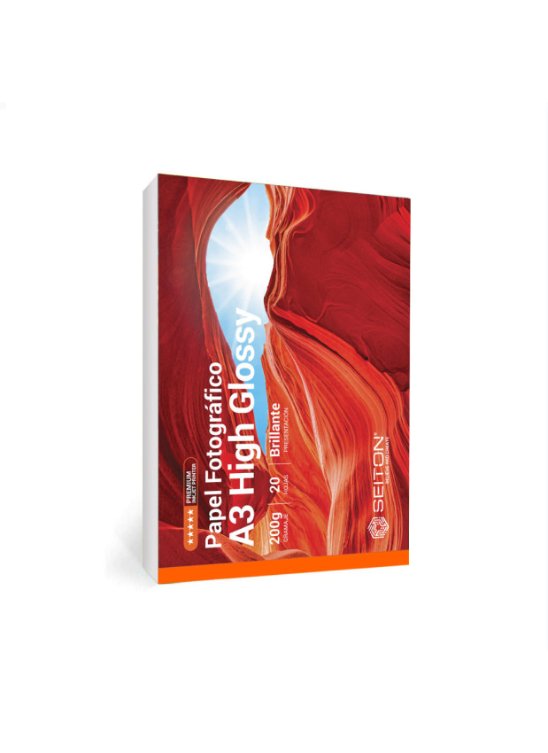 Papel Fotográfico x100 A3 HIgh Glossy Papel Fotográfico x100 A3 HIgh Glossy