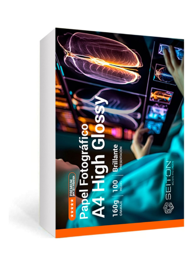 Papel Fotográfico A4 x 500 High Glossy Papel Fotográfico A4 x 500 High Glossy