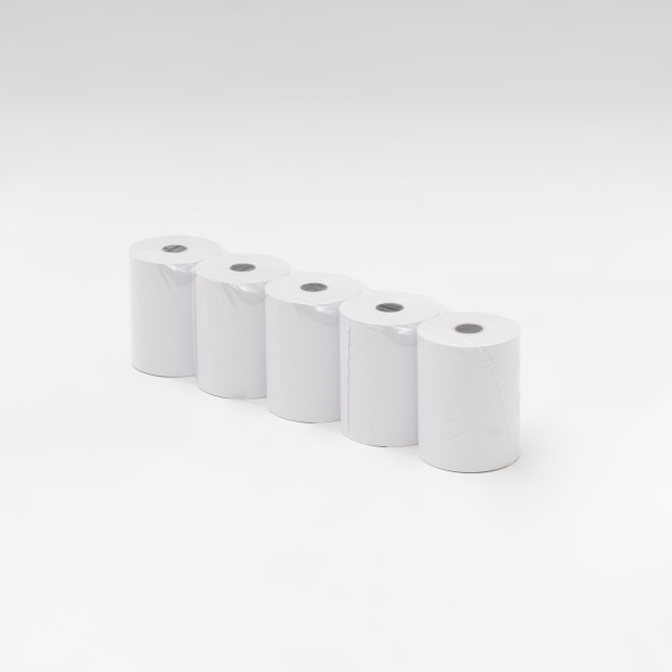 Caja x50 Rollos de Papel Termico 80x60 Caja x50 Rollos de Papel Termico 80x60